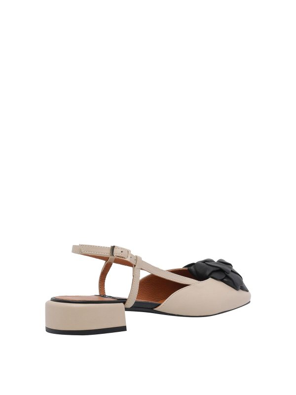 The Best Shops ANGEL ALARCON: Bailarinas - Bailarinas - Blanco