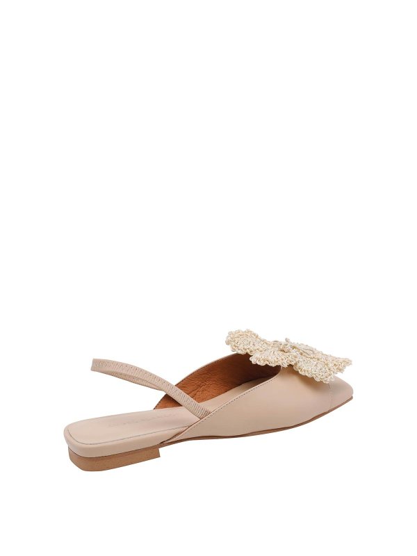 The Best Shops ANGEL ALARCON: フラットシューズ - フラットシューズ - ベージュ