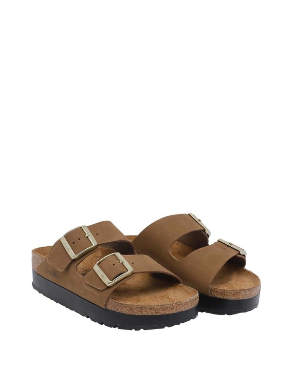 BIRKENSTOCK: サンダル online - サンダル - ブラウン