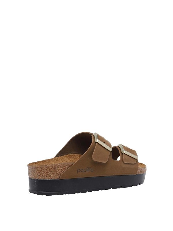 The Best Shops BIRKENSTOCK: サンダル - サンダル - ブラウン
