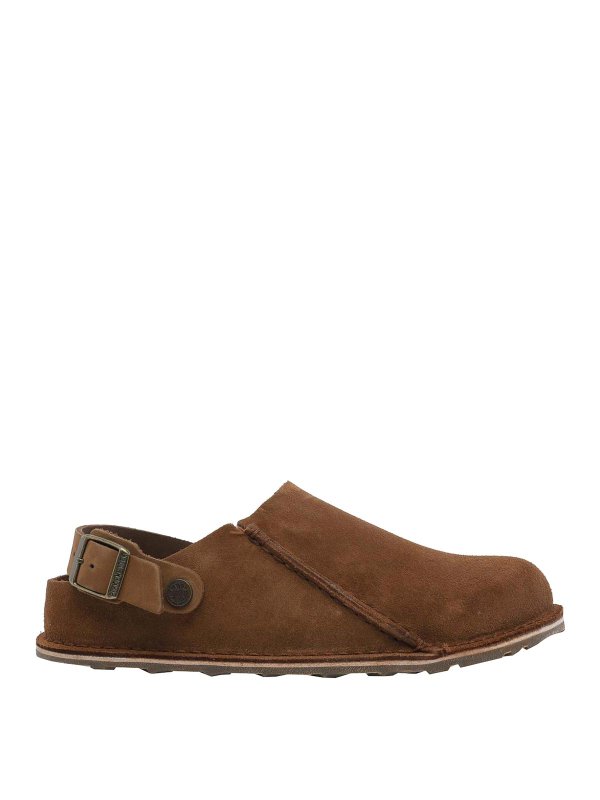 BIRKENSTOCK: Zapatos chinelas - Chinelas - Marrón