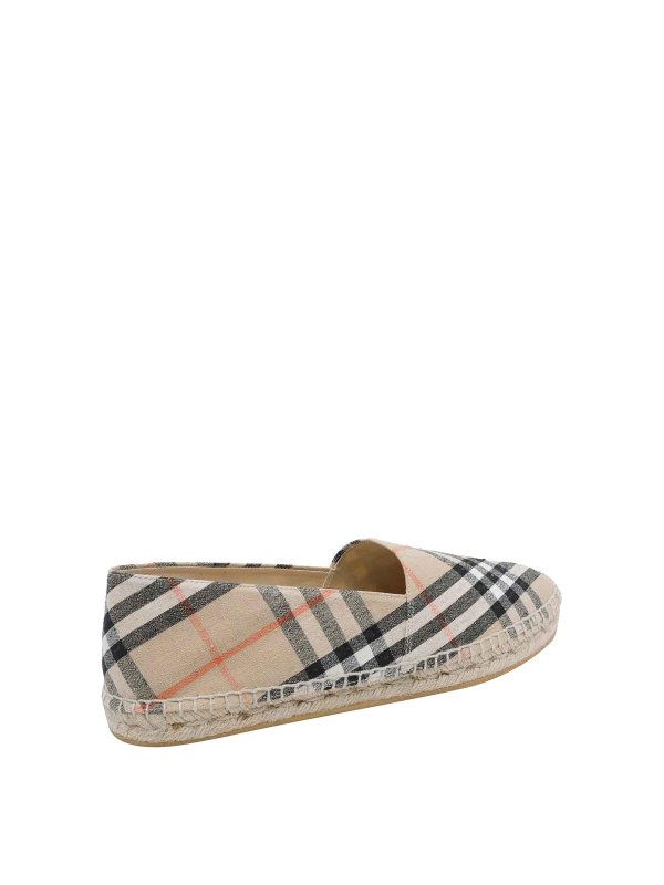 The Best Shops BURBERRY: espadrilles - Check Espadrilles