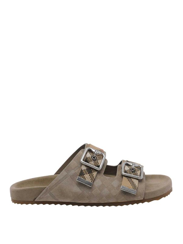 BURBERRY: Sandalen - Sandalen - Beige