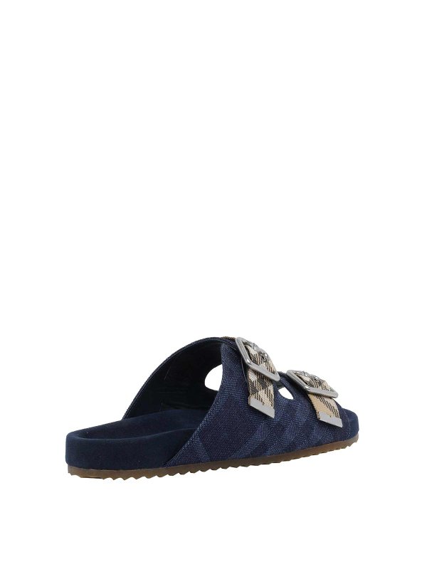 The Best Shops BURBERRY: sandali - Sandali Riccio Blu