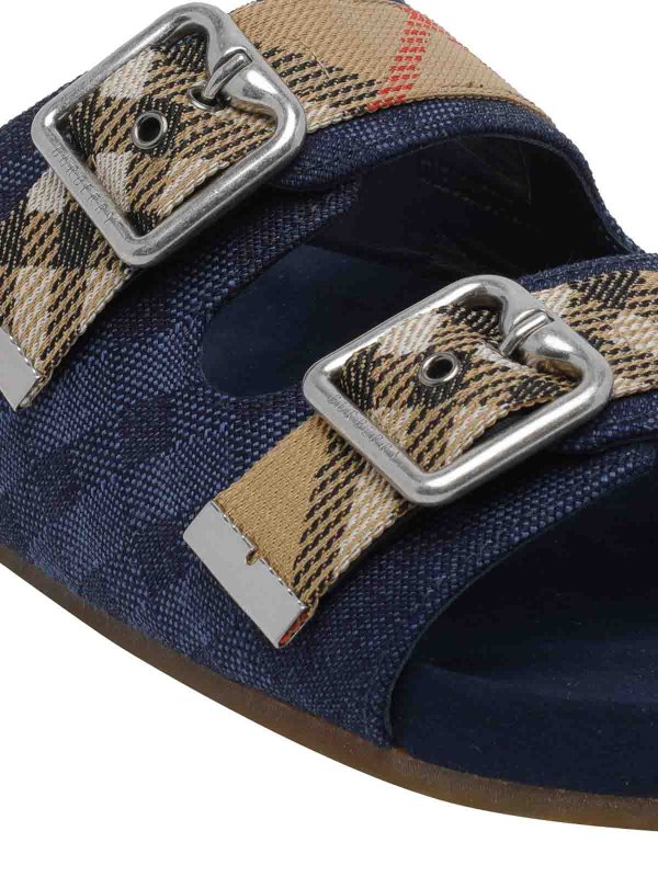 Sandali Riccio Blu shop online: BURBERRY