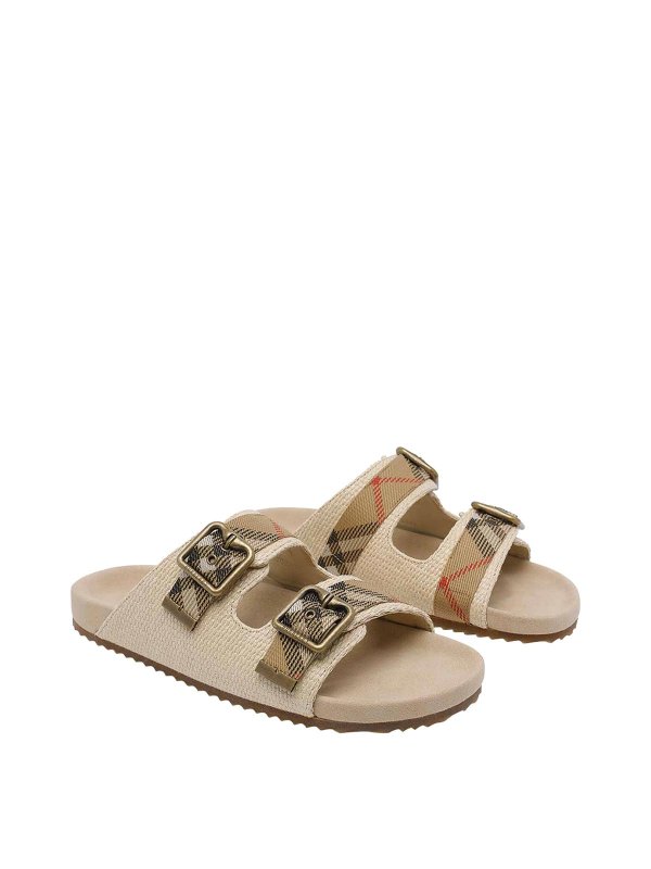 BURBERRY: Sandalen online - Sandalen - Beige
