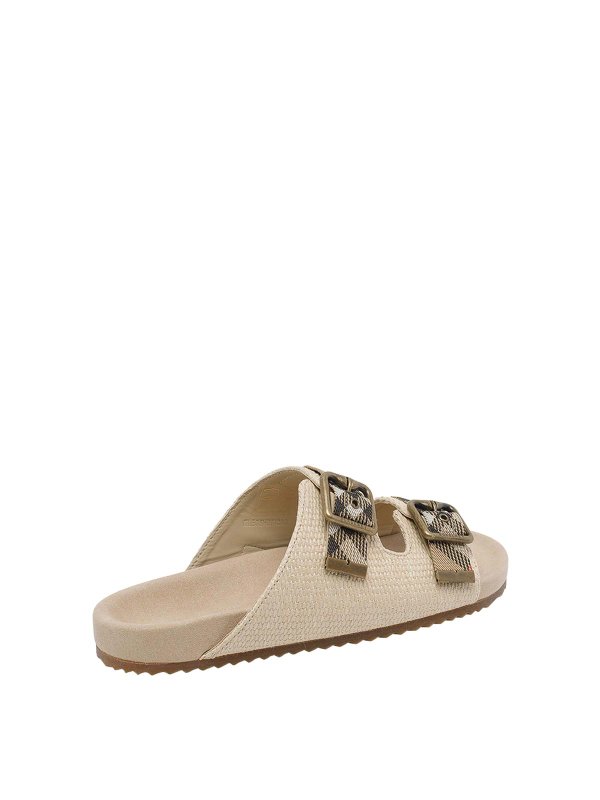 The Best Shops BURBERRY: Sandalen - Sandalen - Beige