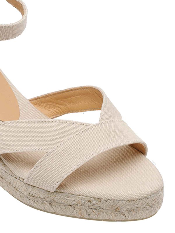 Espadrilles - Blanc shop online: CASTANER