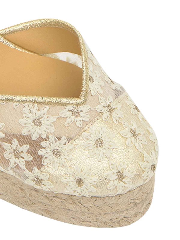Espadrilles - Blanc shop online: CASTANER
