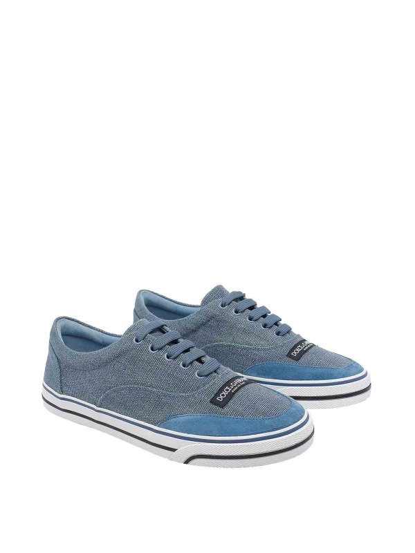 DOLCE & GABBANA: Chaussures de sport online - Baskets - Bleu
