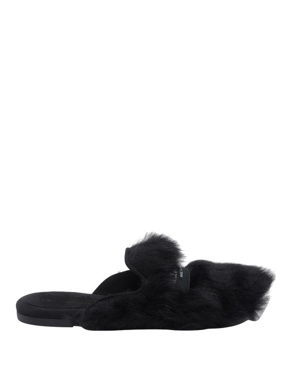 DOLCE & GABBANA: Loafers & Slippers - Shearling Slippers