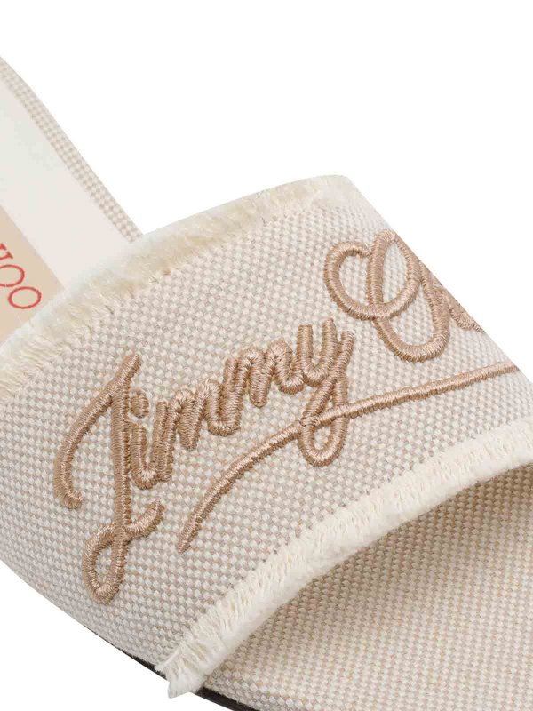Bailarinas - Blanco shop online: JIMMY CHOO