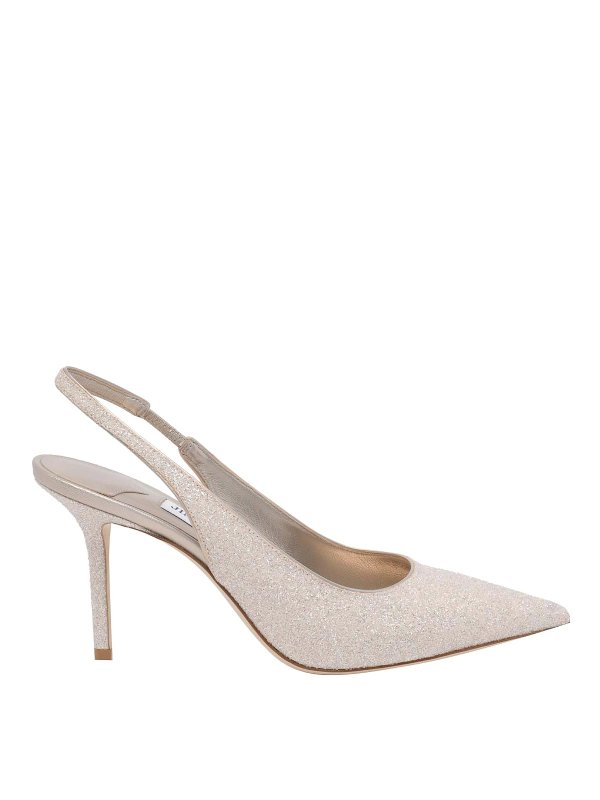 JIMMY CHOO: Escarpins - Chaussures À Talon - Or