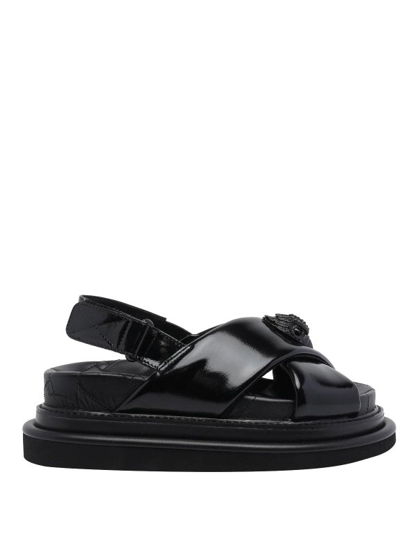 KURT GEIGER: サンダル - サンダル - 黒