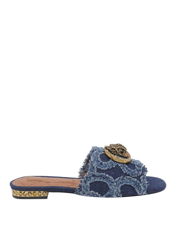 KURT GEIGER: ブーティー - アンクルブーツ - ブルー