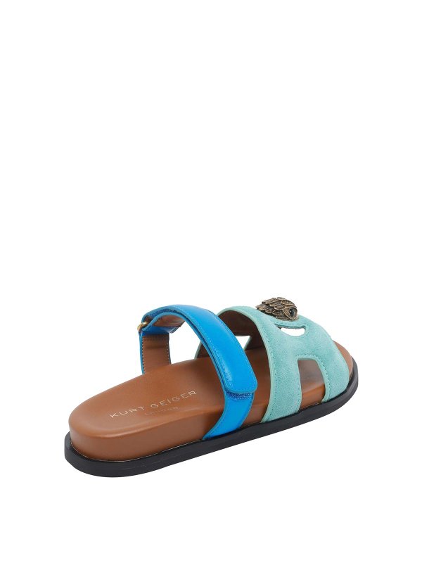The Best Shops KURT GEIGER: Sandalen - Sandalen - Blau