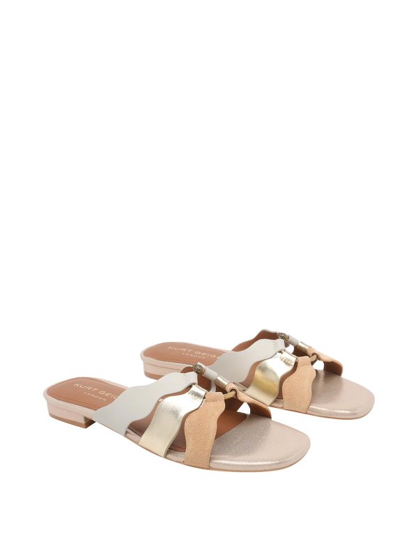 KURT GEIGER: flat shoes online - Sun Flat Sandals