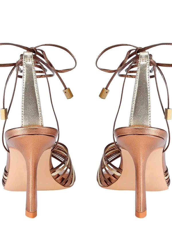The Best Shops KURT GEIGER: court shoes - Multi Strap Tie Pump Sandals