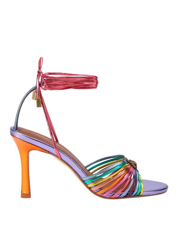 KURT GEIGER: court shoes - Multi Strap Tie Pump Sandals