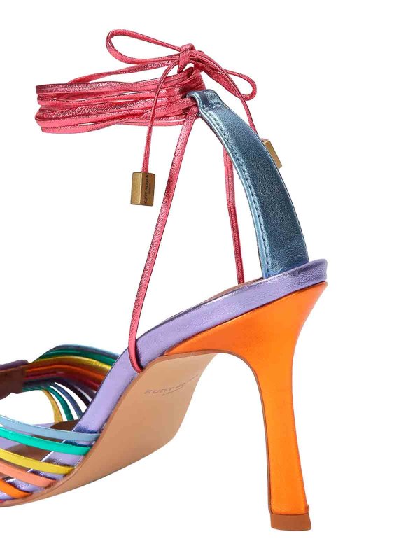 The Best Shops KURT GEIGER: court shoes - Multi Strap Tie Pump Sandals