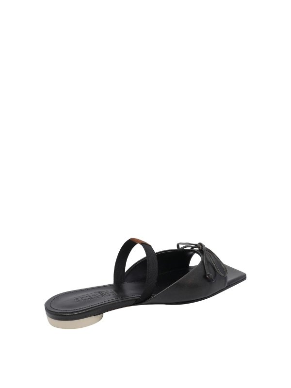 The Best Shops MM6 MAISON MARGIELA: サンダル - サンダル - 黒