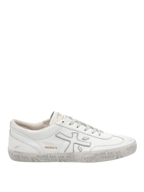 PREMIATA: trainers - White David Sneakers
