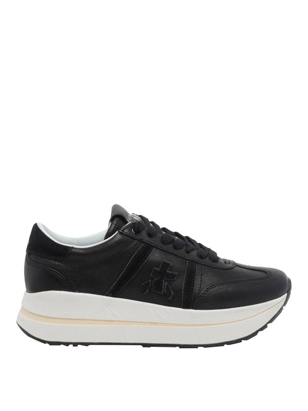 PREMIATA: Chaussures de sport - Baskets - Noir