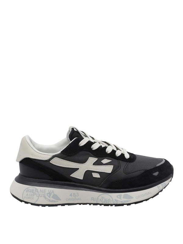 PREMIATA: Chaussures de sport - Baskets - Noir