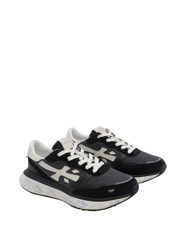 PREMIATA: Chaussures de sport online - Baskets - Noir