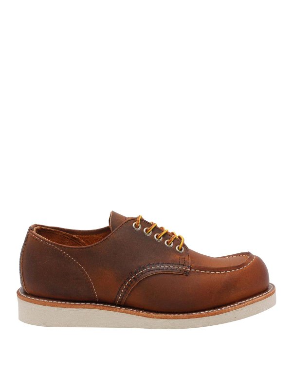 RED WING SHOES: レースアップシューズ - 編み上げ靴 - ブラウン