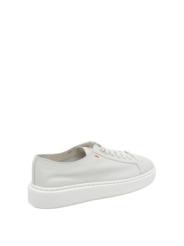 The Best Shops SANTONI: trainers - Leather Sneakers