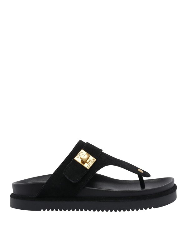 Steve Madden: sandali - Infradito sintonizzati neri