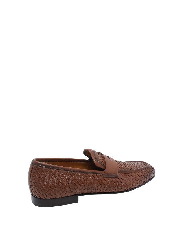 The Best Shops Stuart Weitzman: Loafers & Slippers - Brown Dino Loafers