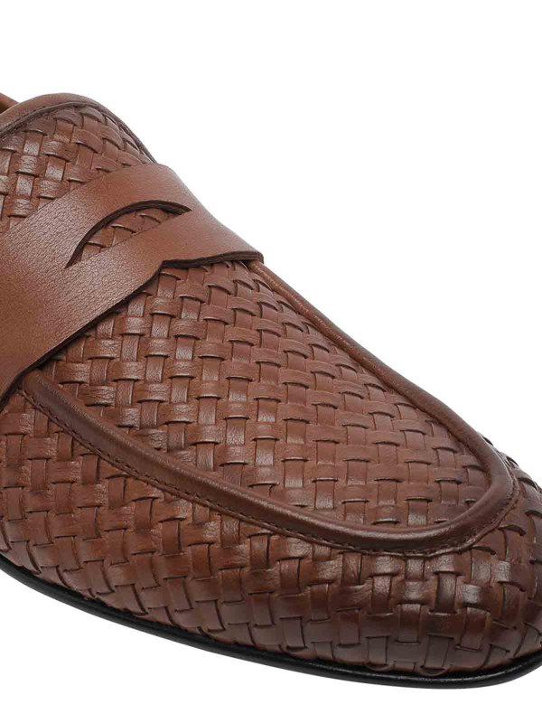 Brown Dino Loafers shop online: Stuart Weitzman