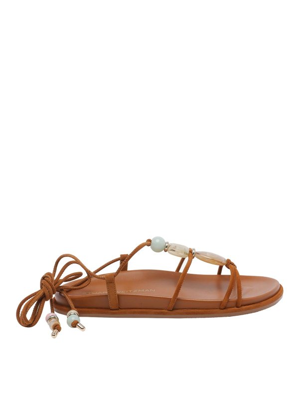 Stuart Weitzman: Sandalias - Sandalias - Marrón