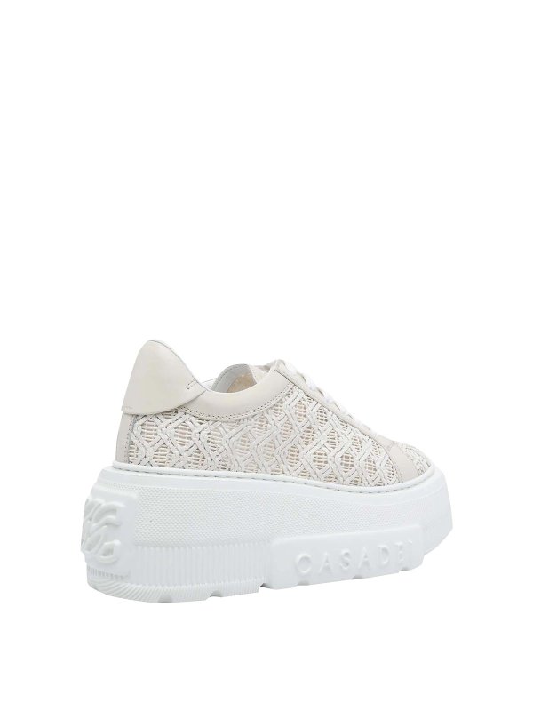 The Best Shops Casadei: Zapatillas - Zapatillas - Blanco