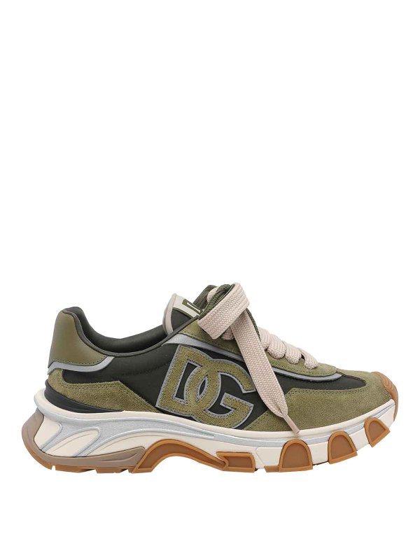 DOLCE & GABBANA: Sneaker - Sneaker - Grün