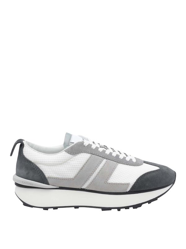 LANVIN: Chaussures de sport - Baskets - Blanc