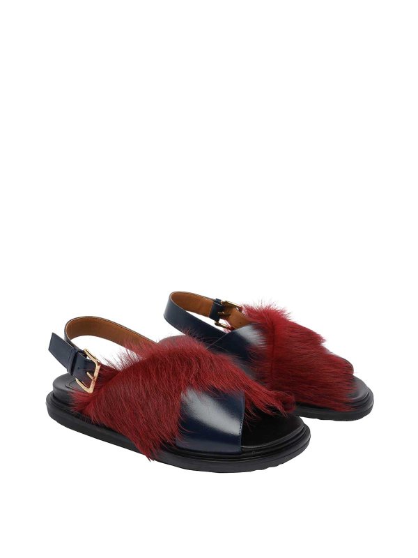 Marni: sandals online - Fussbett Sandals