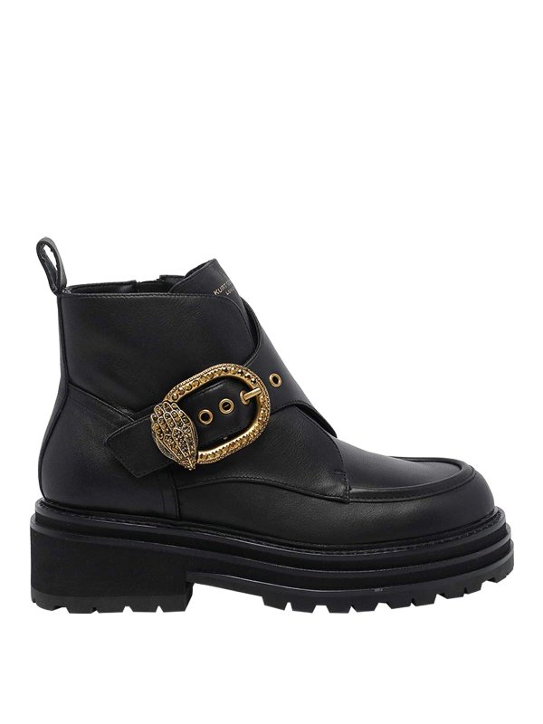 KURT GEIGER: ankle boots - Mayfair Chunky Booties