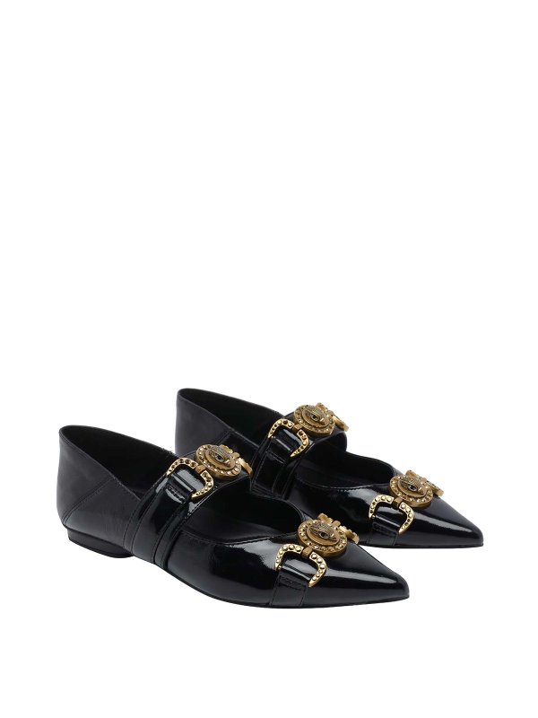KURT GEIGER: flat shoes online - Black Mansion Ballets
