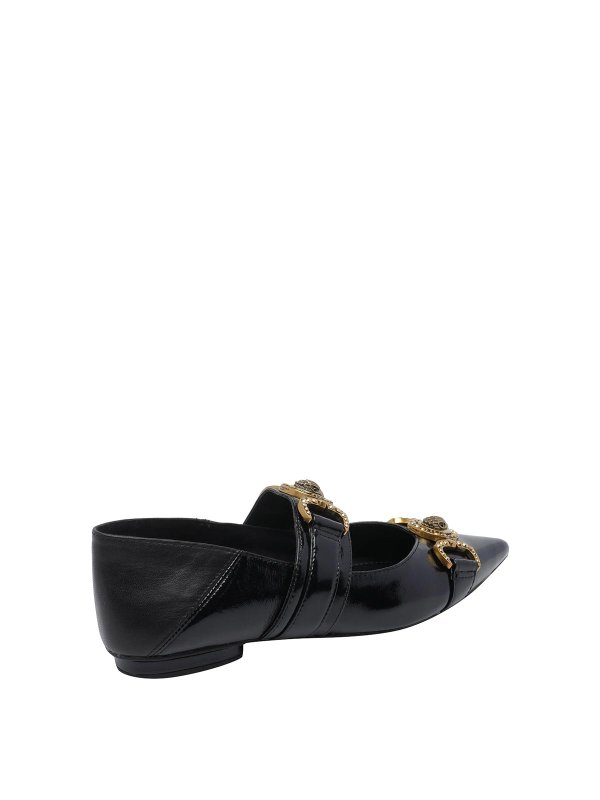 The Best Shops KURT GEIGER: flat shoes - Black Mansion Ballets