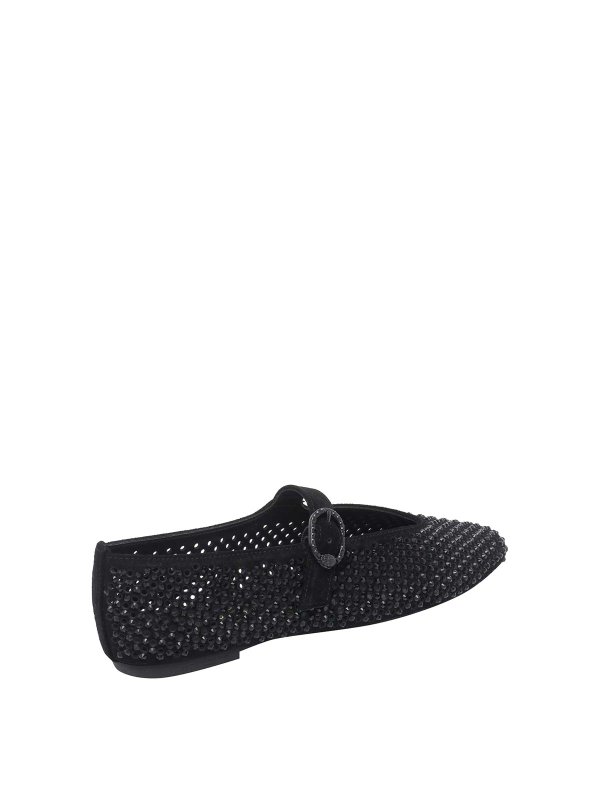 The Best Shops KURT GEIGER: flat shoes - Black Mayfair Ballets