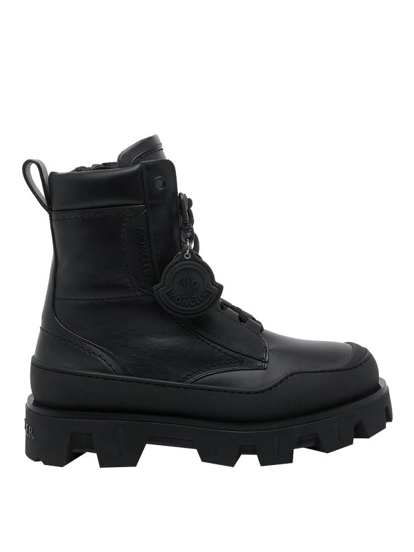 MONCLER: Stiefeletten - Stiefeletten - Schwarz