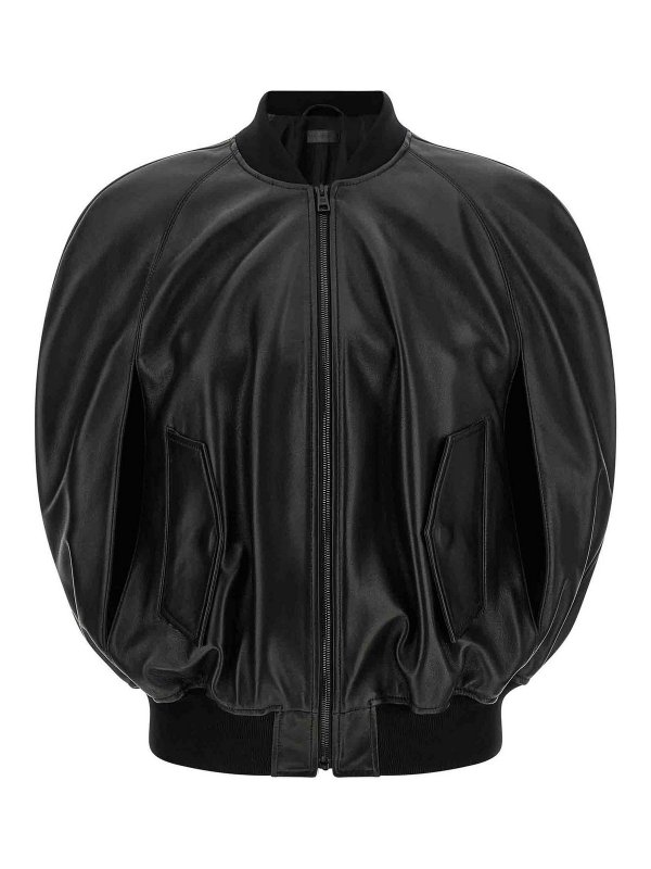 BALENCIAGA: bombers - Hood bomber jacket