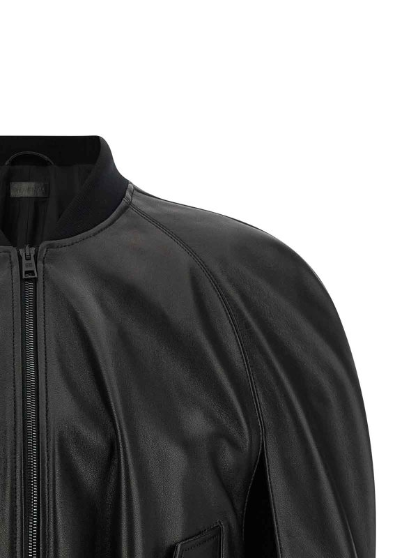 The Best Shops BALENCIAGA: bombers - Hood bomber jacket