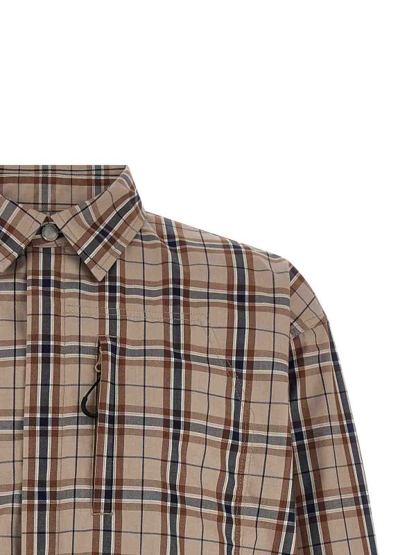 The Best Shops COMME DES GARÇONS HOMMES PLUS: camicie - Sovracamicia a quadri