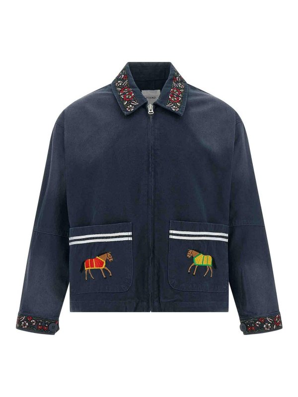 FOUND: Vestes casuals - Veste Casual - Bleu