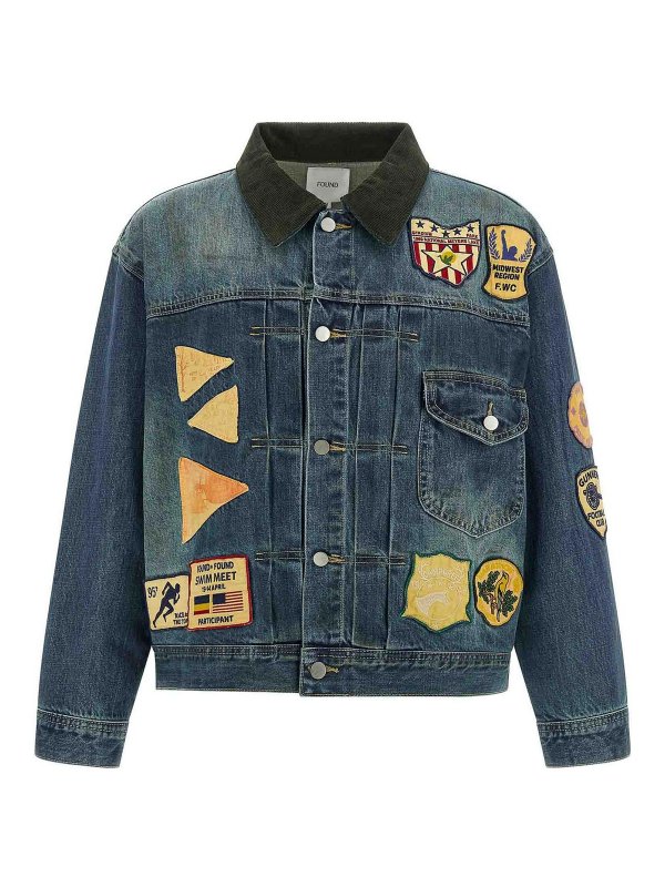 FOUND: Chaquetas casual - Chaqueta Casual - Azul