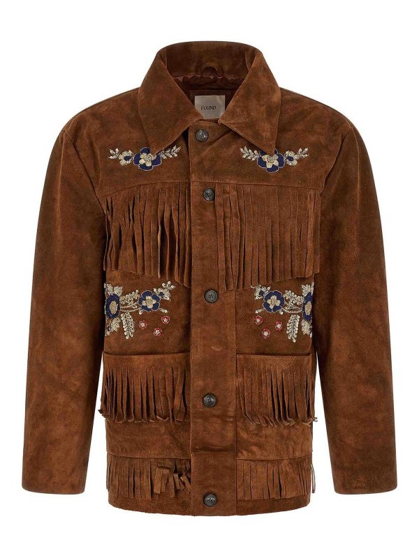 FOUND: Vestes casuals - Veste Casual - Marron